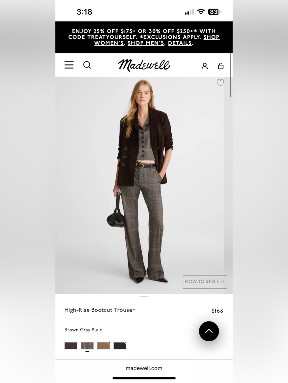 Madewell Bootcut Trousers